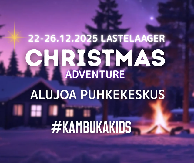 Ettemaks / Бронь лагерь Christmas Adventure с Ночевкой