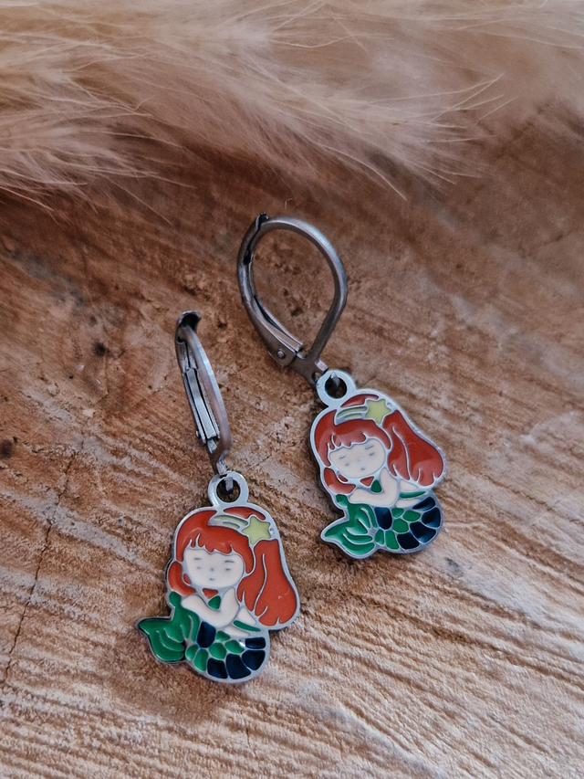 Boucles d'oreilles "Sirènes"