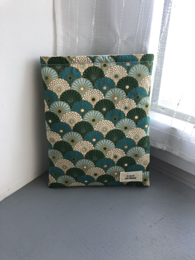 Petite pochette à livre molletonnée Soleil Levant