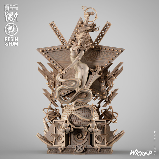 STATUE DAZZLER série Xmen comics