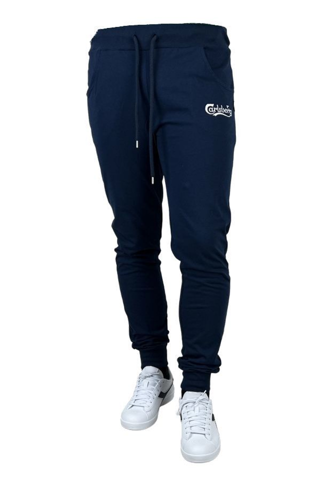 B5453R76 - Carlsberg pantalone lungo polsino ricamo