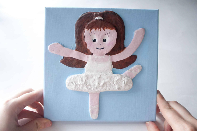 Craft Kit Make Your Own Ballerina 3D Picture
