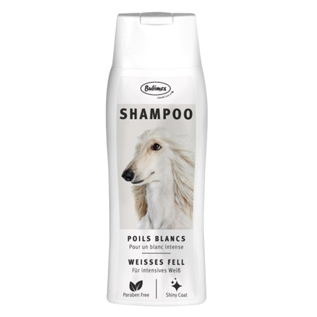 SHAMPOING POILS BLANC