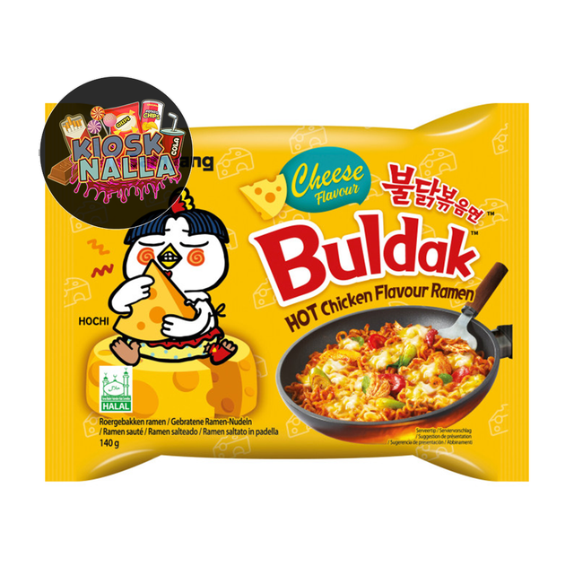 Samyang Buldak Hot Chicken Flavour Ramen Cheese 140G