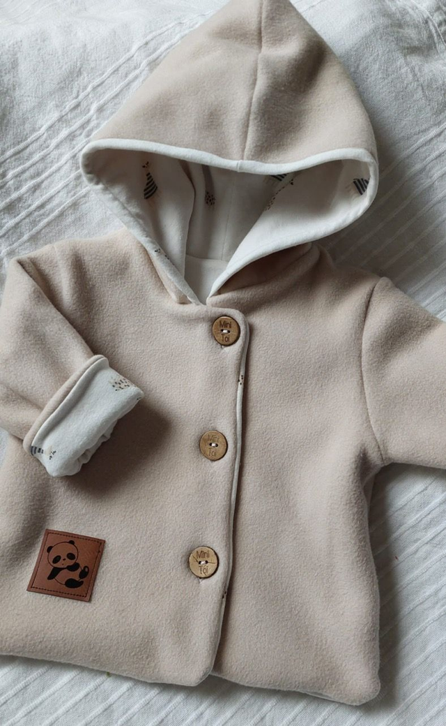 Veste polaire 56/62  &quot;panda et Co&quot; 
