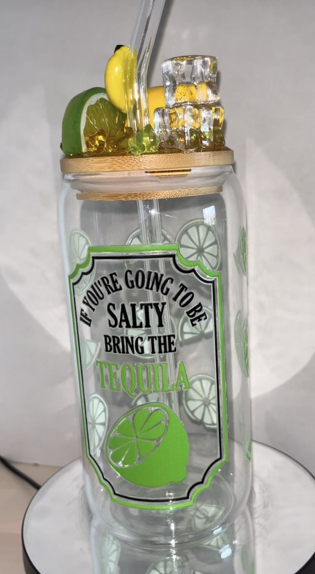 canette verre TEQUILA  CITRON