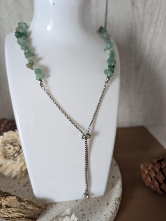 Collier aventurine 