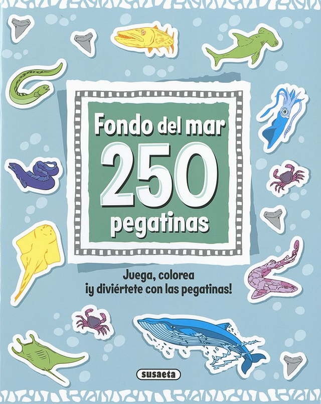 Fondo del mar: 250 pegatinas - _____