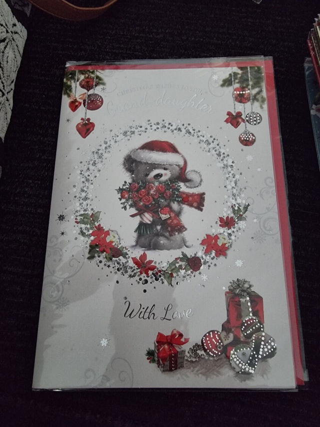 Granddaughter Christmas Card ~ Christmas Wishes To You Grand-Daughter