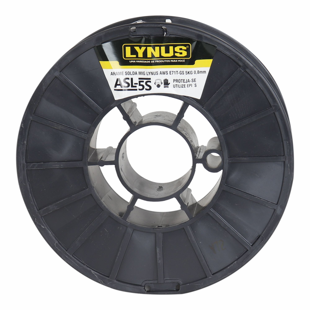 ARAME SOLDA MIG LYNUS AWS E71T-GS 1KG 0,8 M