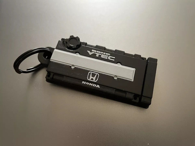 Porte clés Moteur Honda B series Noir