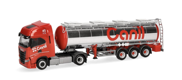 Iveco S-Way Chemietank-Sattelzug "Canil" Herpa 1:87
