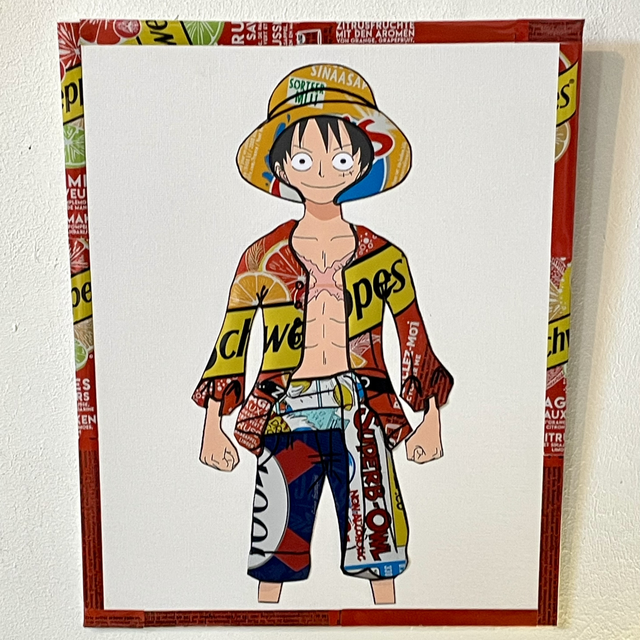 Tableau Luffy one piece 