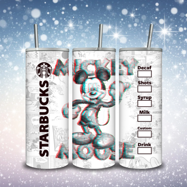 Tumbler Starbuck  Mickey Mouse