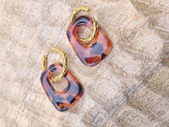 A Choupettes Diana tortoise marron réversible 