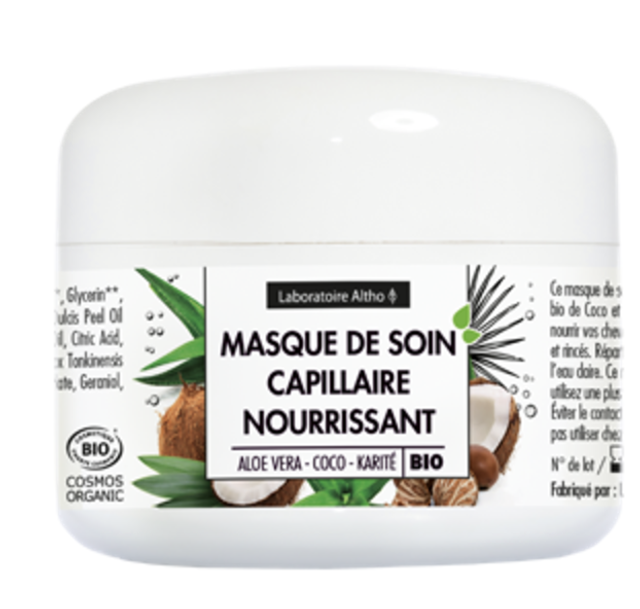 Masque soin capillaire nourrissant
