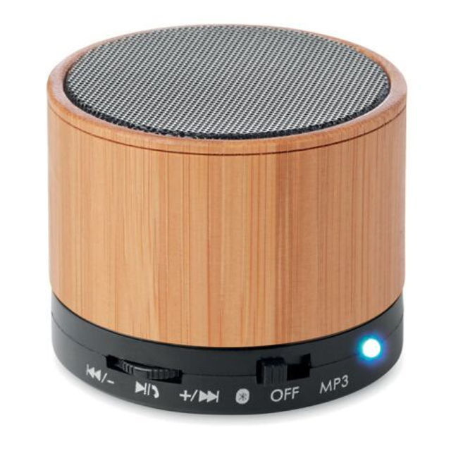 Round Bamboo 4.2 wireless speaker