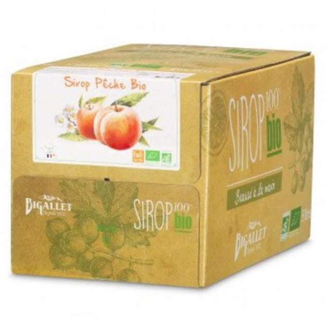 Sirop de Pêche Bio - 9€/kg