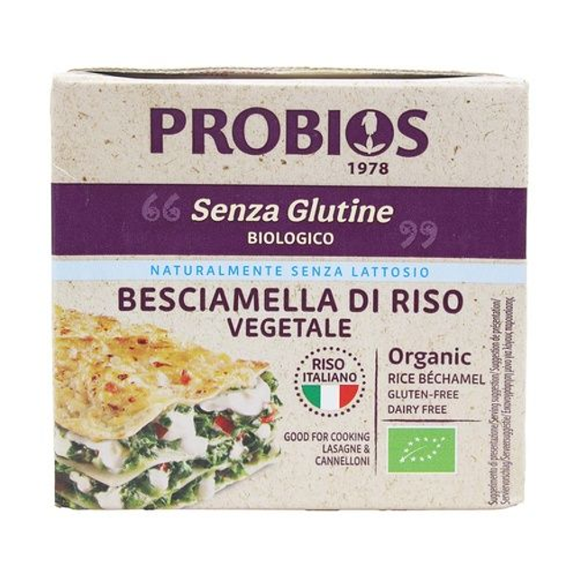BESCIAMELLA VEGETALE RISO 500ML BIO