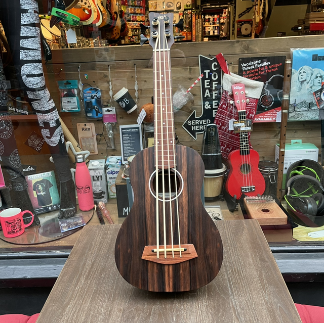 Aklot Ukulele Bass African Blackwood with Gig Bag - Pre Owned 