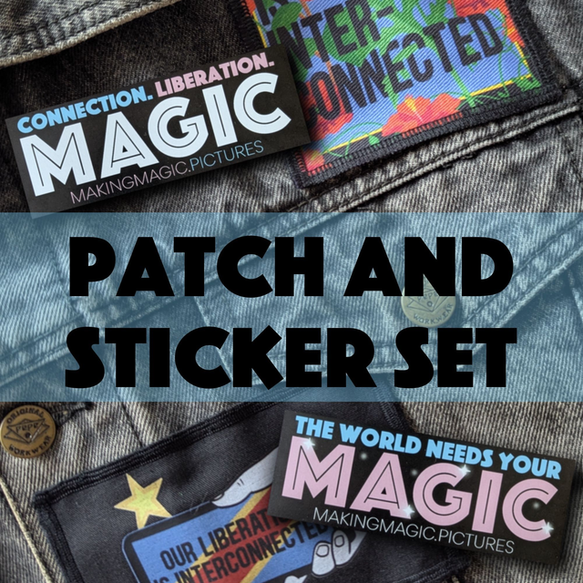 Patch and Sticker Bundle