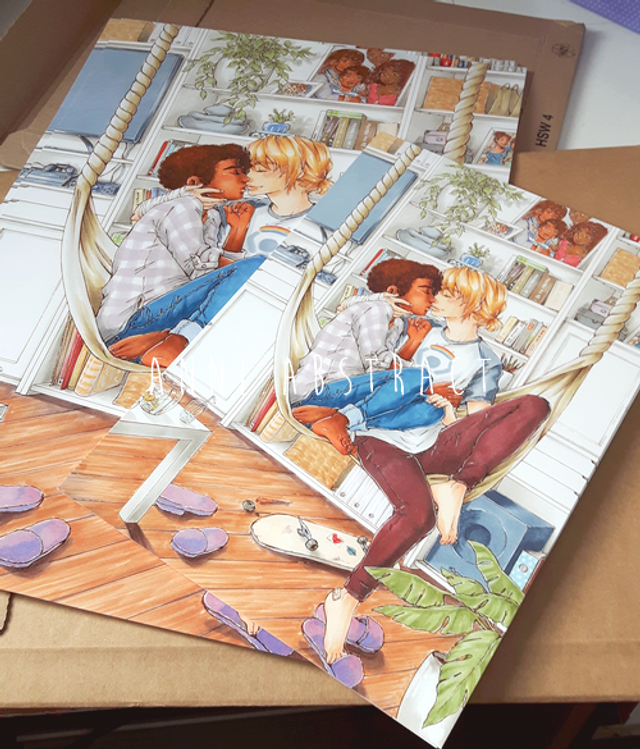 Original Art Print "hammockakathefloorisnowlava.png"