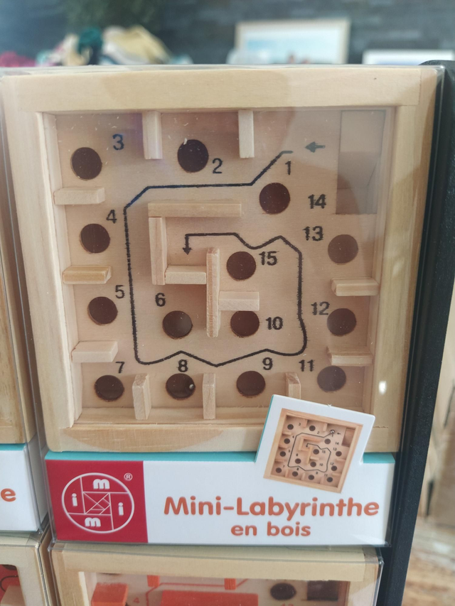MINI LABYRINTHE BOIS
