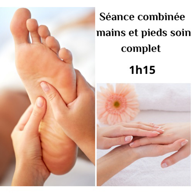 A08 Séance combinée 1h15 mains &amp; pieds 