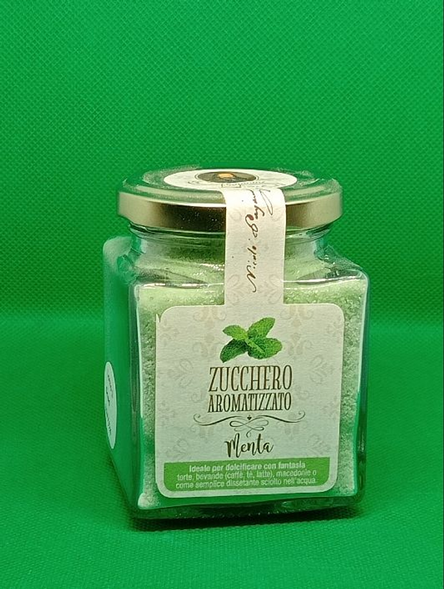 Zucchero Aromatizzato Menta