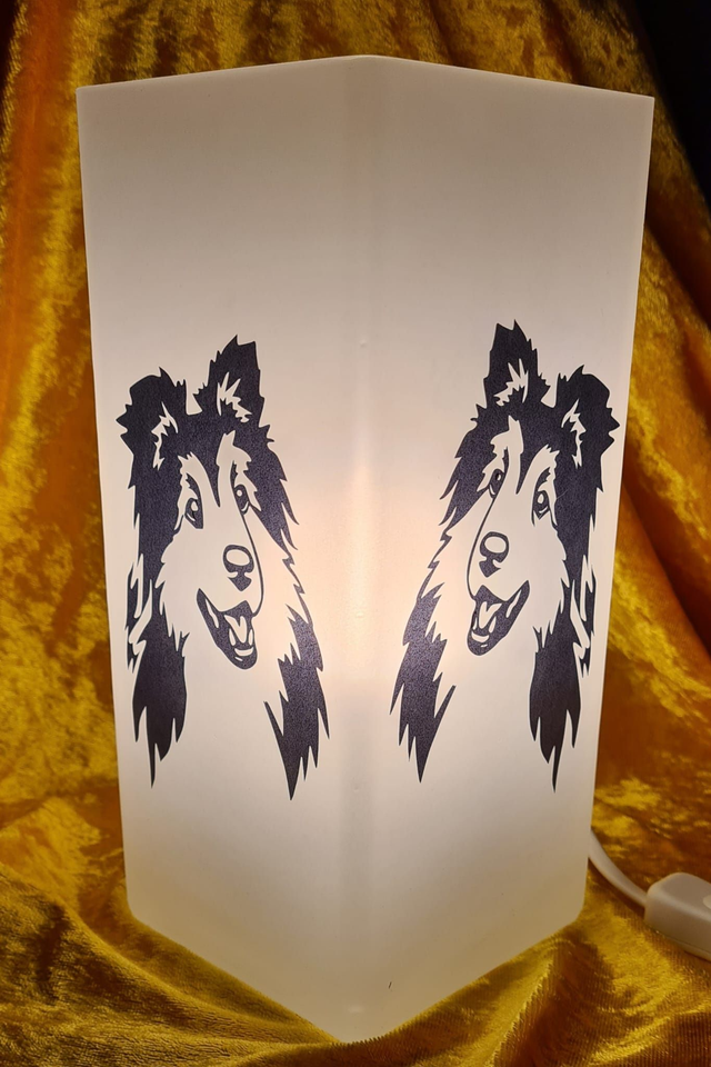 Tischlampe Sheltie