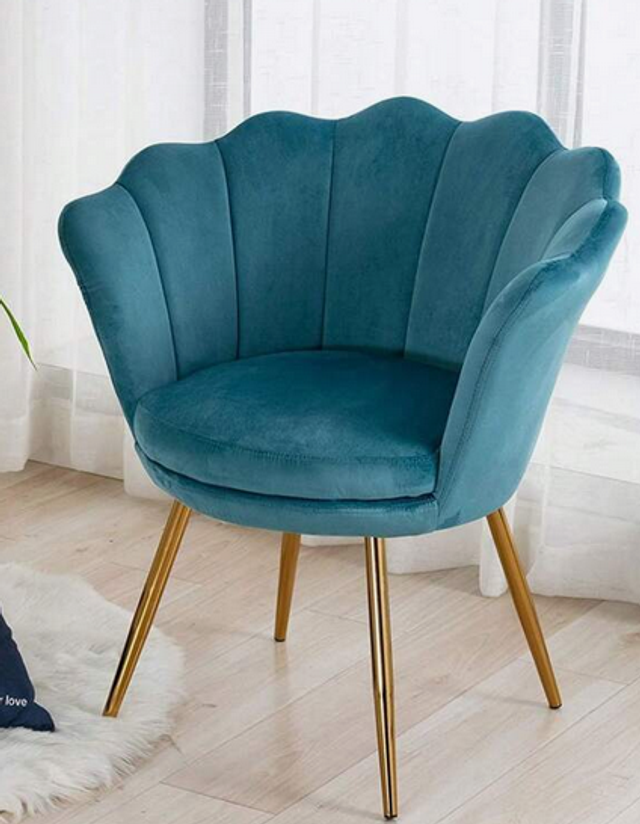 fauteuils bleu azur