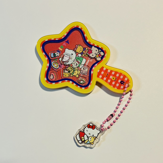 Hello Kitty Hand Mirror cute shaker design