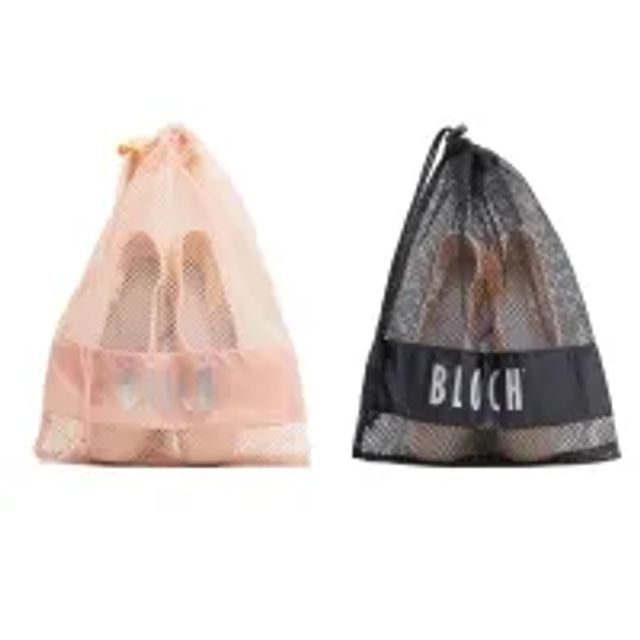 Larger Mesh Drawstring Pointe Shoe Bag