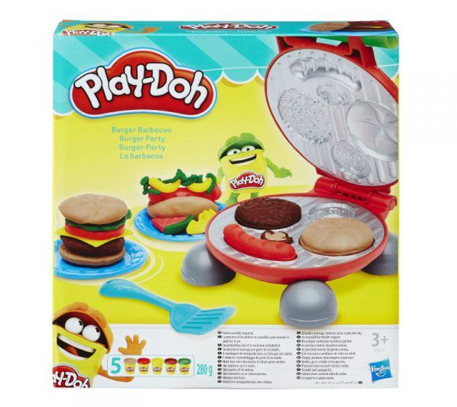 Play-Doh Hamburguesas a la Parrilla