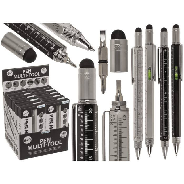 Penna, multiutensile, 6 in 1