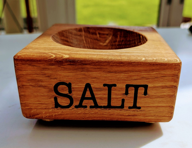 Large Hardwood - Salt Block