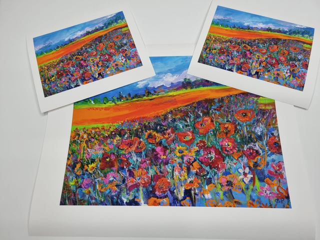 Summer Fields  Art print