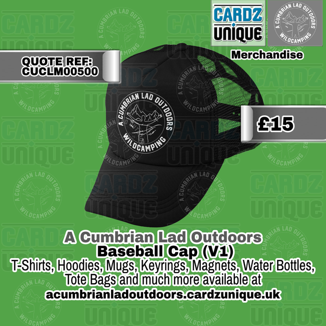 A Cumbrian Lad Outdoors (Baseball Cap)(V1)