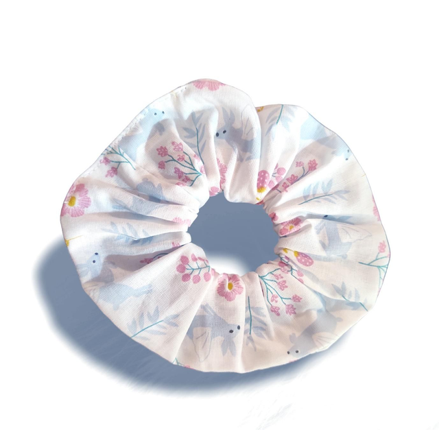 Chouchou lapins bleu