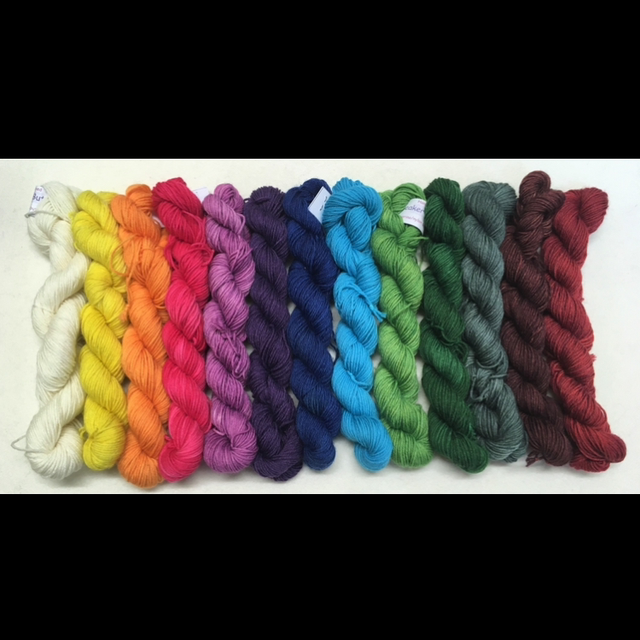 4ply Merino/Nylon Mini Skein
