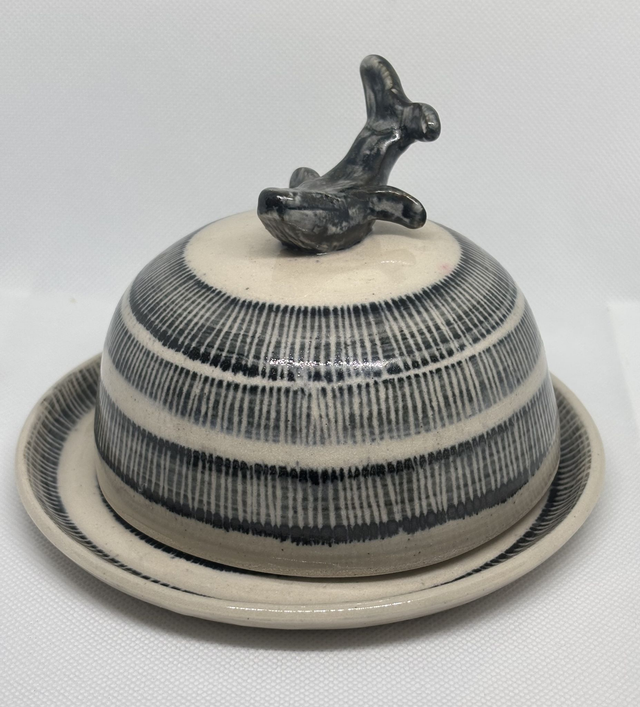 BUTTER DISH WHALE