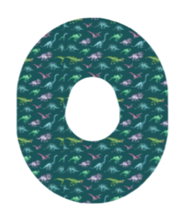 Dino's Green sml Over patch G7