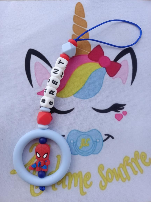 Attache tétine dentition Spi