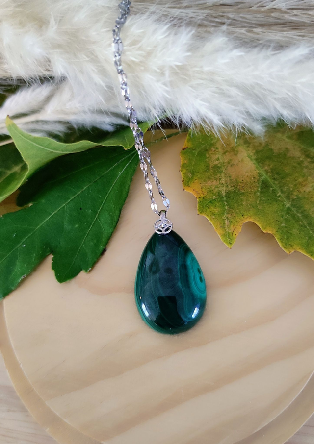 Pendentif Malachite