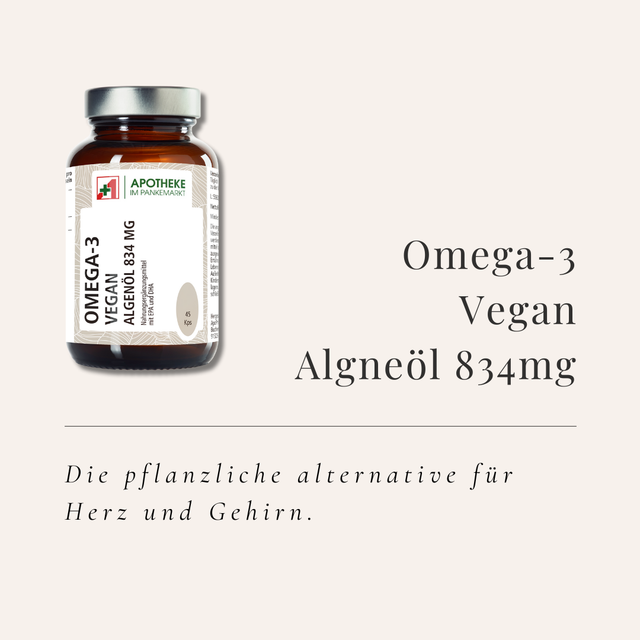 Omega—3 Vegan Algenöl 834mg
