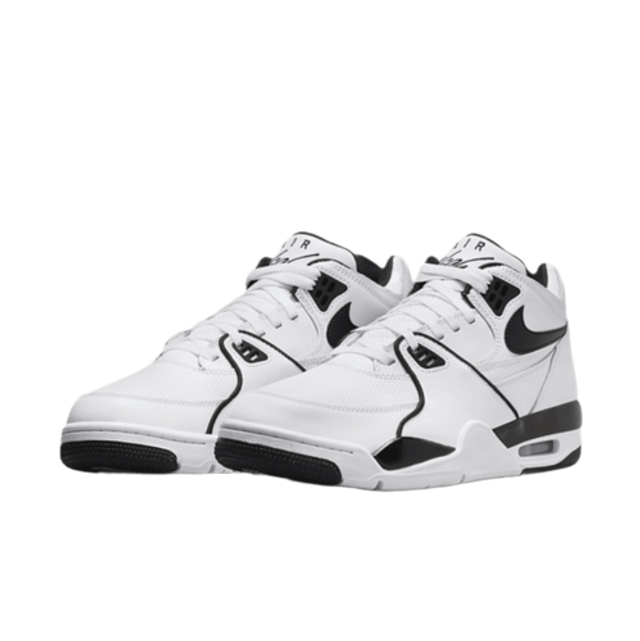 Nike Air Flight 89 - Sneakers Retro Black & White
