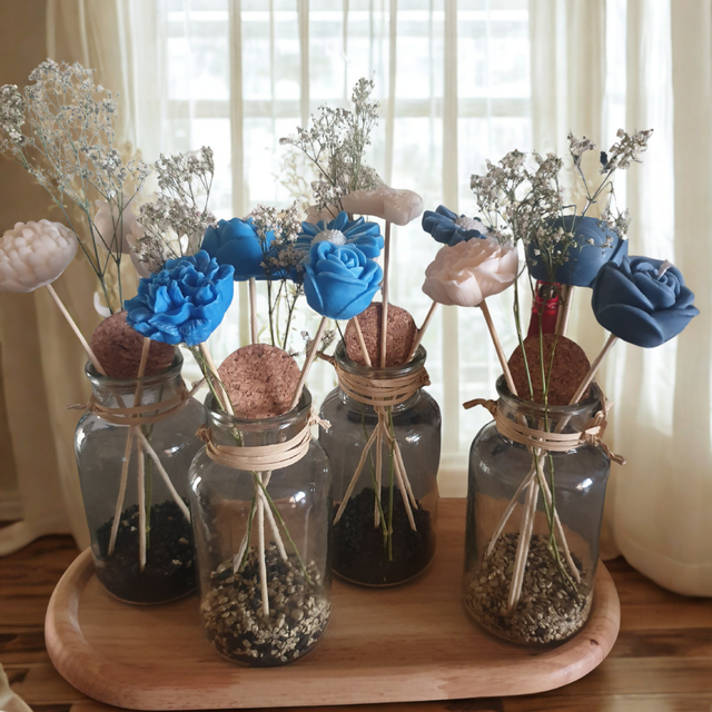 Bouquet douceur de coton