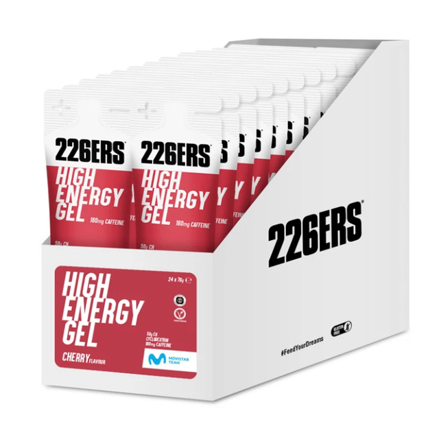 BOX - 24 HIGH ENERGY GEL 76g