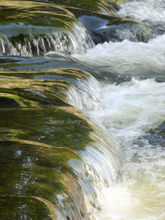 Photographic Open Edition Print, from my "Water Flows" collection, "Flow and Bubble"