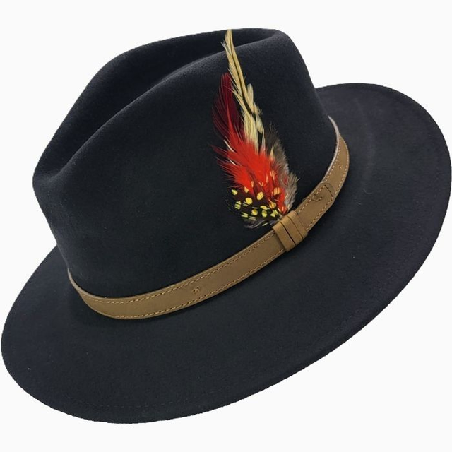 Classic Wool Fedora Hat 1701
